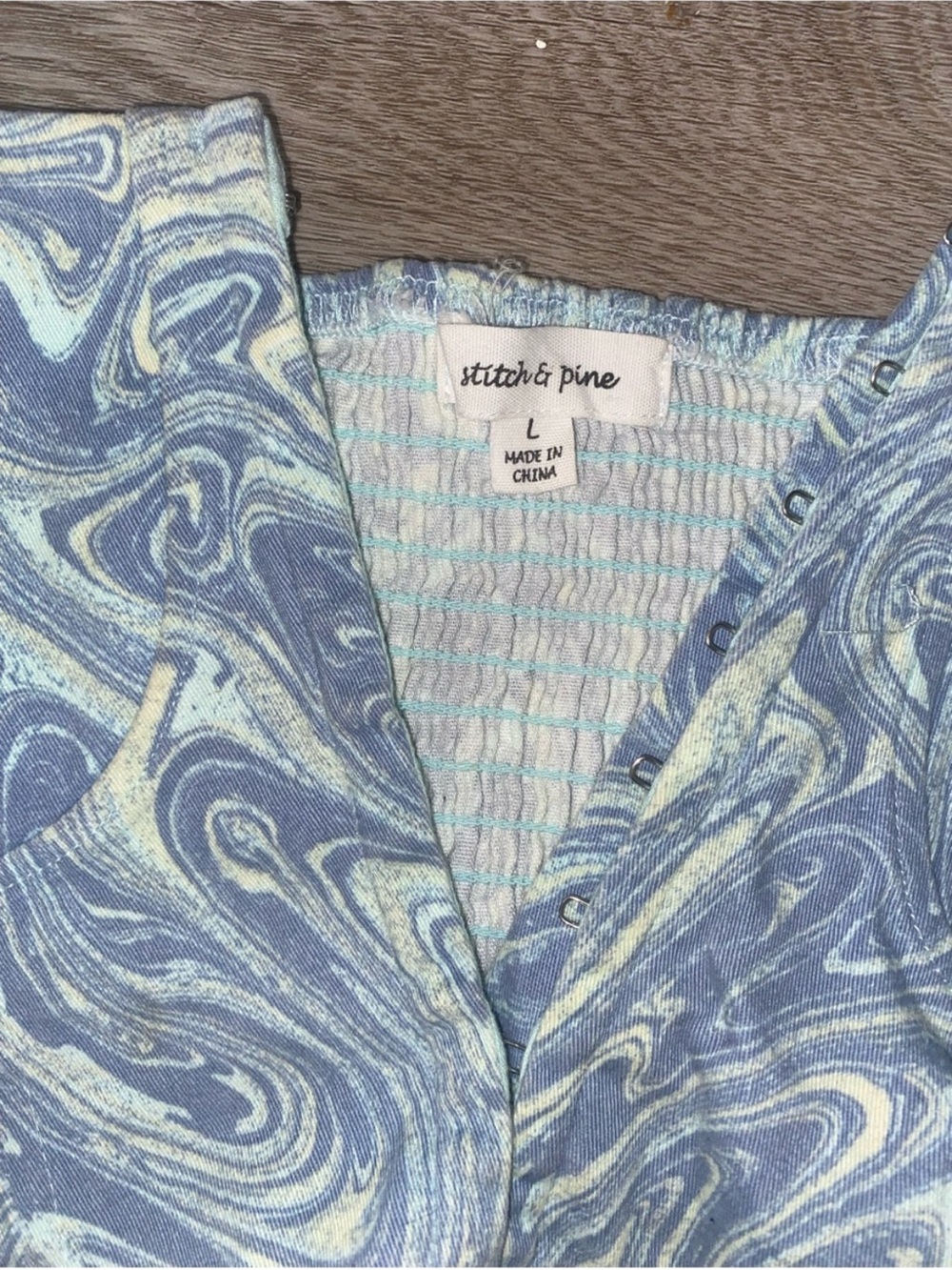 Marble Crop Top - Picture 3 of 3